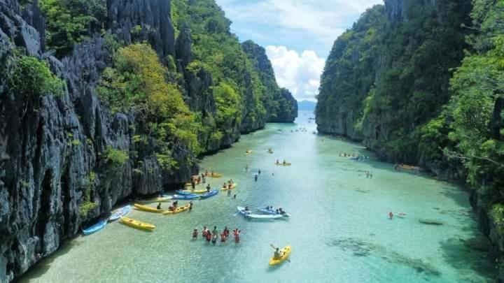 Bucana Kamp Payapa Beachfront El Nido Exteriér fotografie